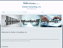 Tablet Screenshot of certecinc.com